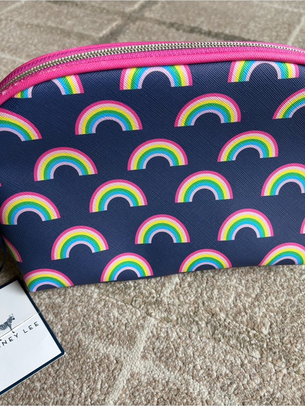 Dabney Lee Rainbow Cosmetic Pouch - NWT
